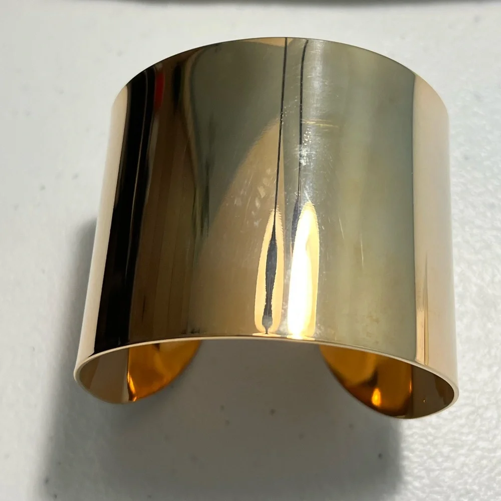 Golden Goose Tose Gold Wide Cuff - Picture 16 of 16